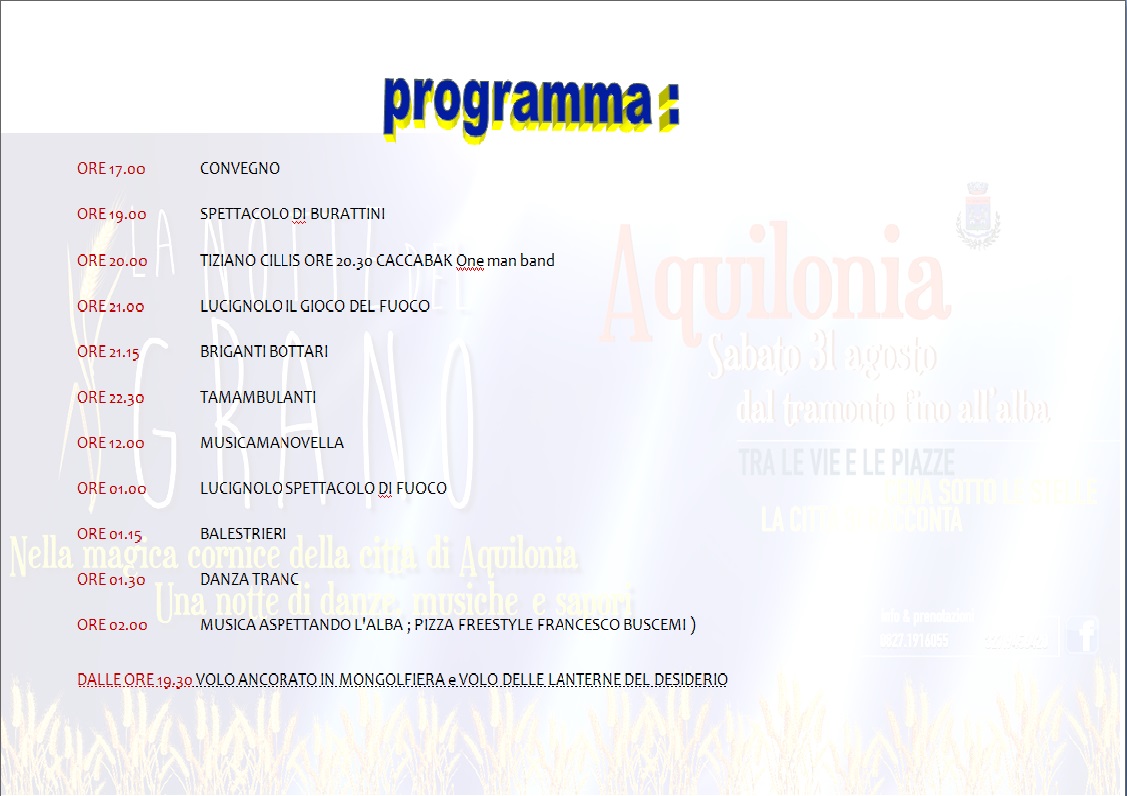 programmagrano